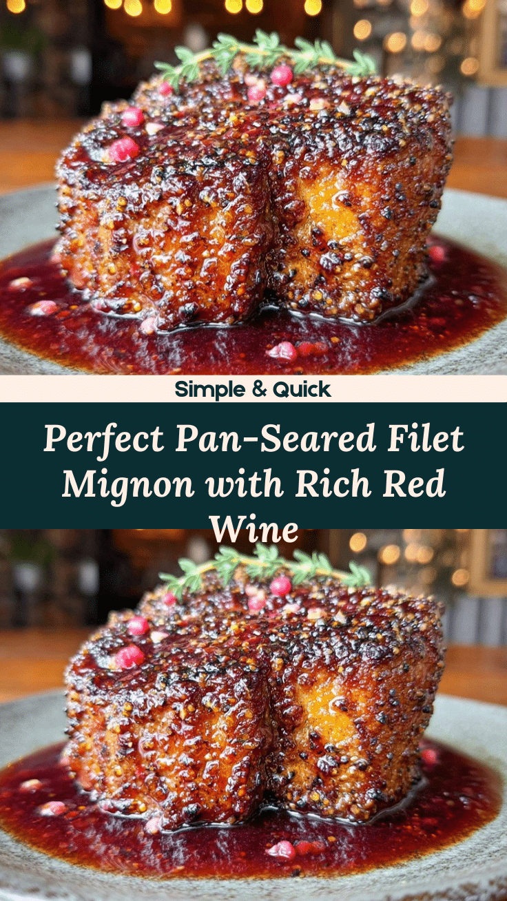 pan-seared filet mignon recipe