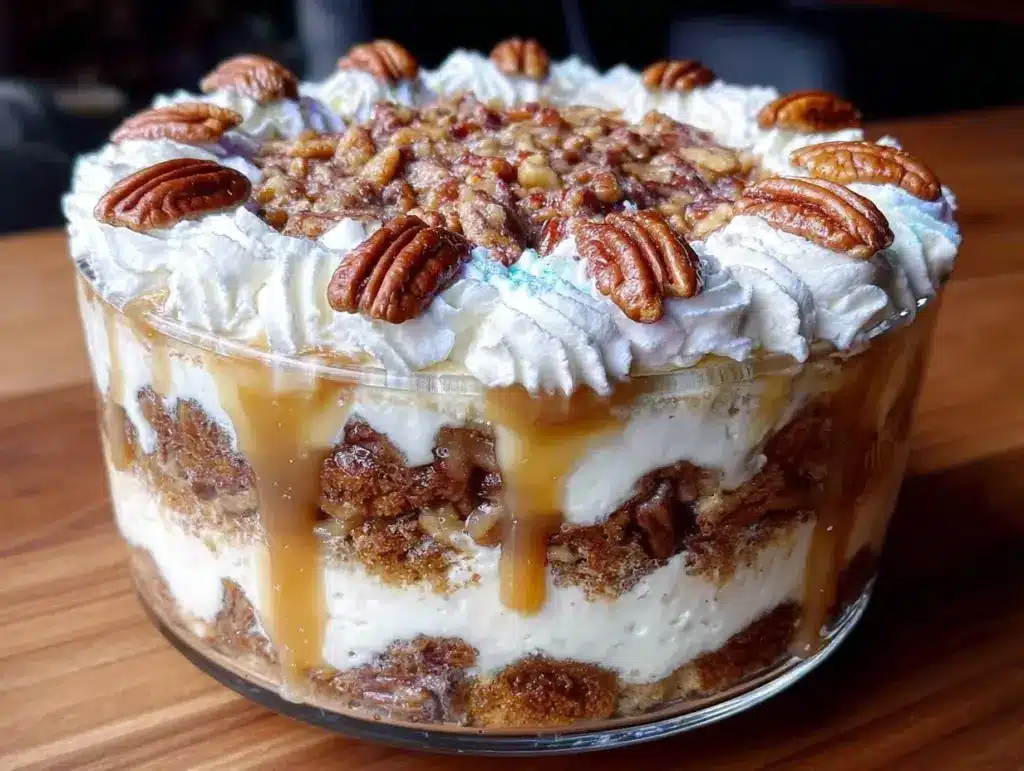 Pecan Pie Cheesecake Trifle - featured image