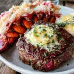 perfect surf and turf with garlic herb butter - featured image