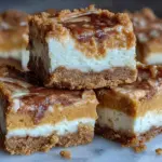 pumpkin cheesecake bars - featured image