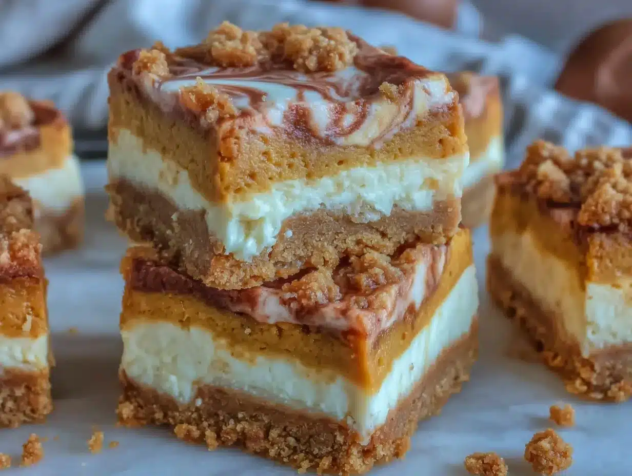 pumpkin cheesecake bars preparation steps
