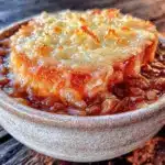 slow cooker French onion soup - featured image