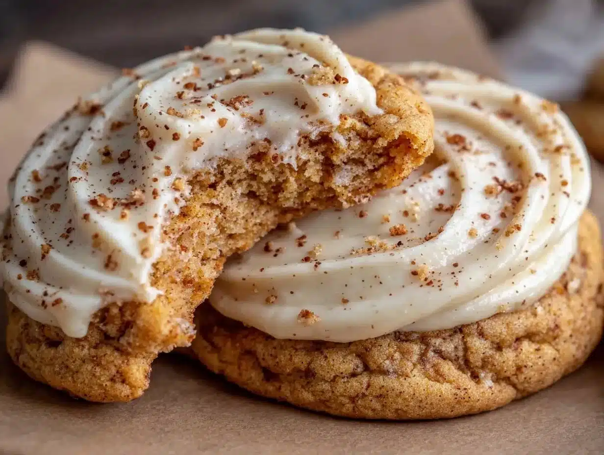 Snickerdoodle eggnog cookies preparation steps