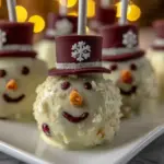 snowman cake pops - featured image