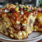 Southern loaded cornbread casserole - featured image