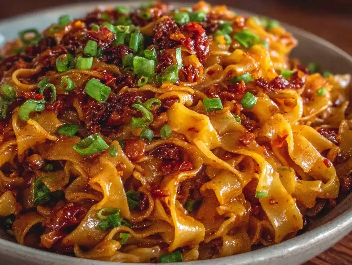 spicy garlic chilli noodles preparation steps