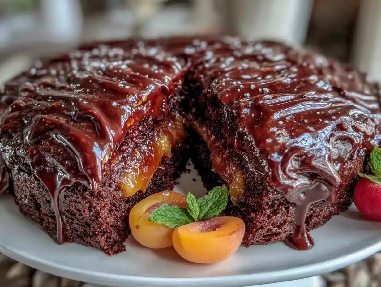 Austrian Sachertorte recipe preparation steps