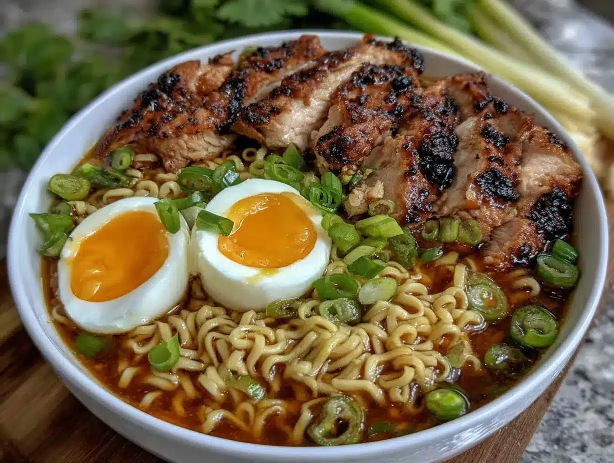 authentic chicken ramen preparation steps