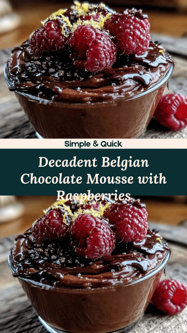 Belgian chocolate mousse recipe recipe