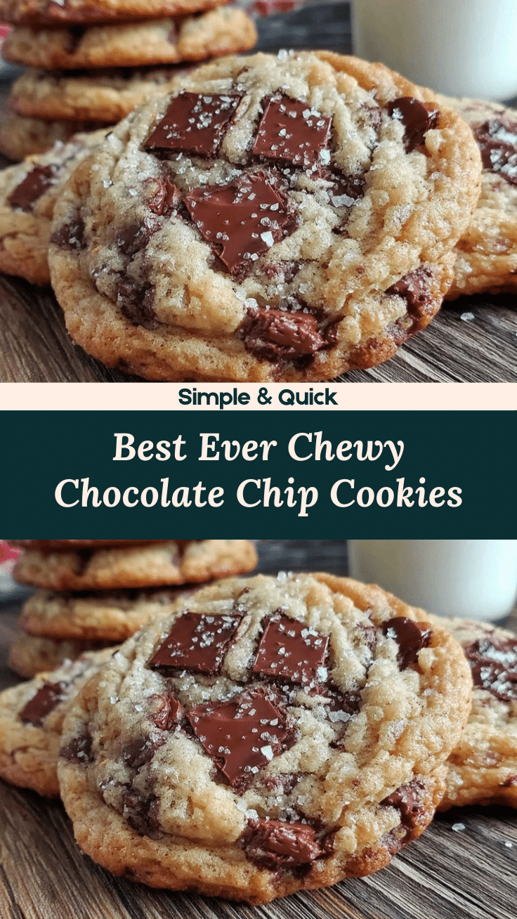 best ever chewy chocolate chip cookies recipe