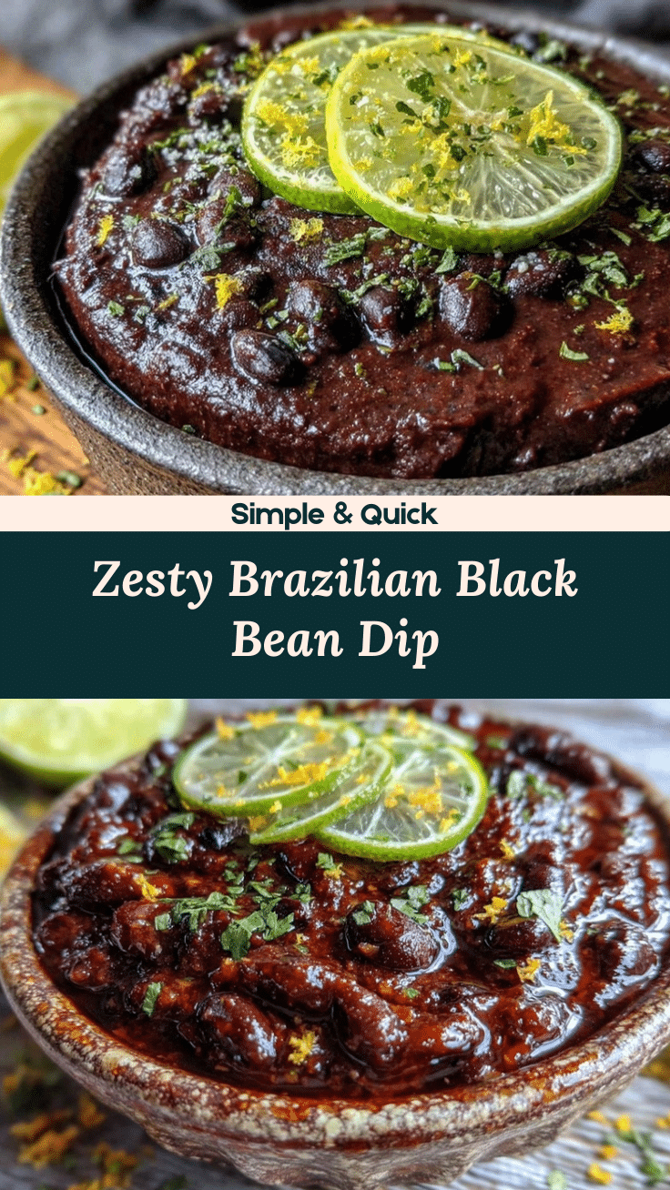 brazilian black bean dip recipe
