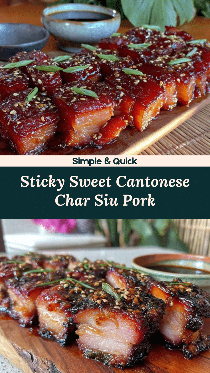 Cantonese char siu BBQ pork recipe