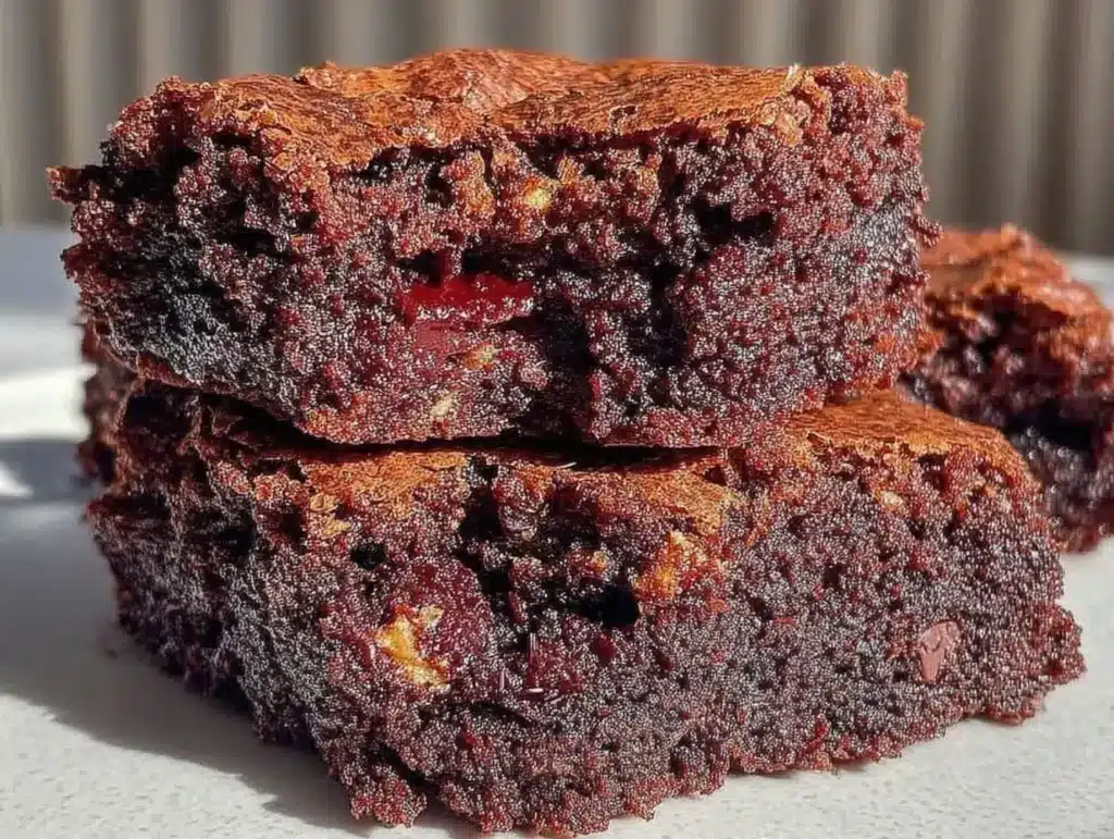 chewy brownies from scratch - featured image