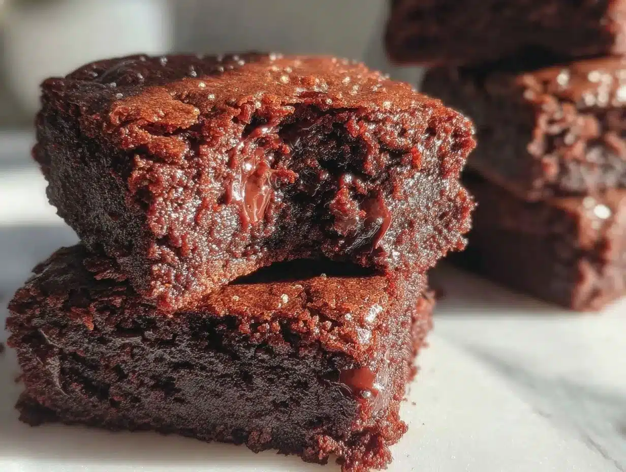 chewy brownies from scratch preparation steps