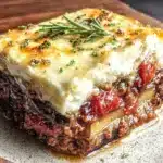 classic Greek moussaka recipe - featured image