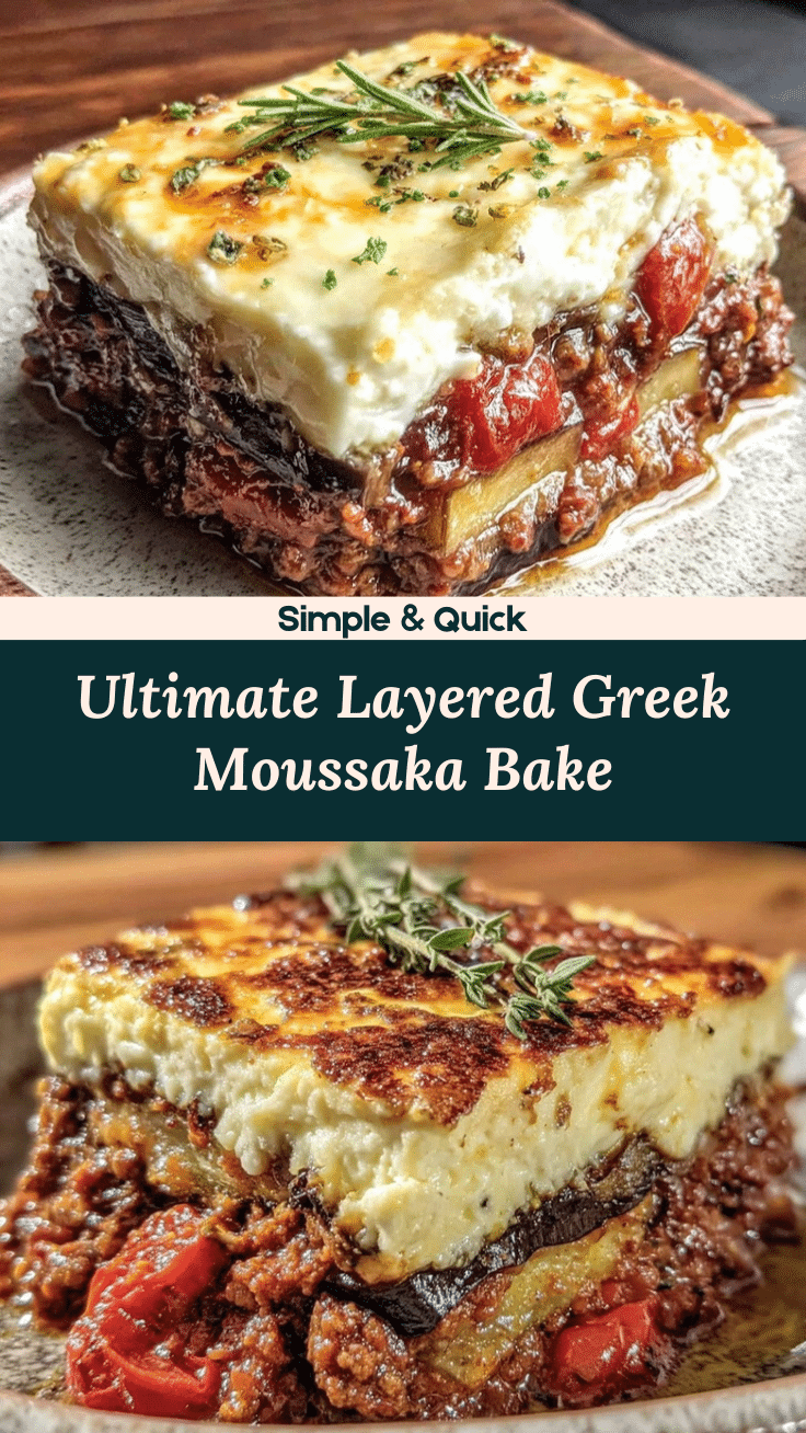 classic Greek moussaka recipe recipe