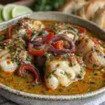 creamy brazilian moqueca fish stew - featured image