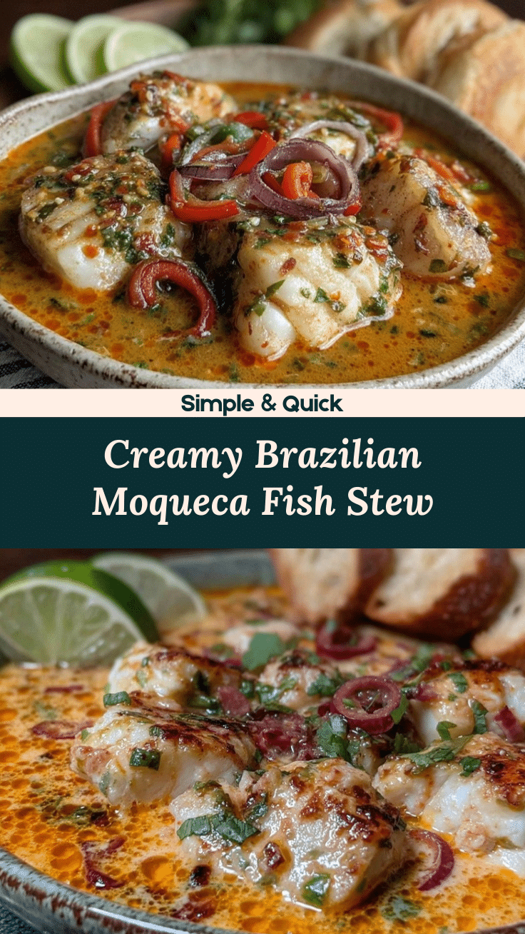 creamy brazilian moqueca fish stew recipe
