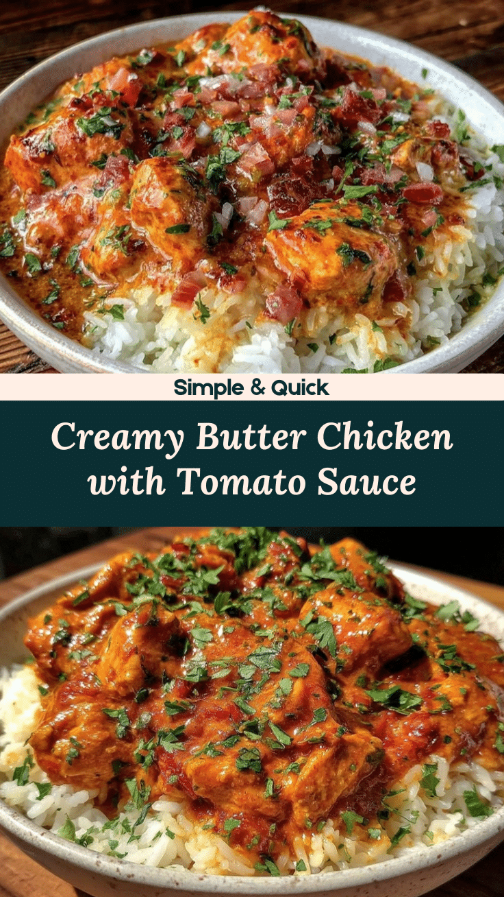 creamy butter chicken recipe recipe