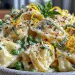 creamy lemon ricotta pasta - featured image