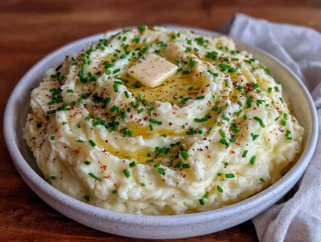 creamy mashed potatoes recipe - featured image