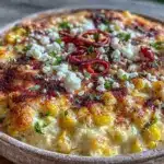 creamy mexican street corn dip - featured image