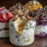 creamy overnight oats recipes - featured image