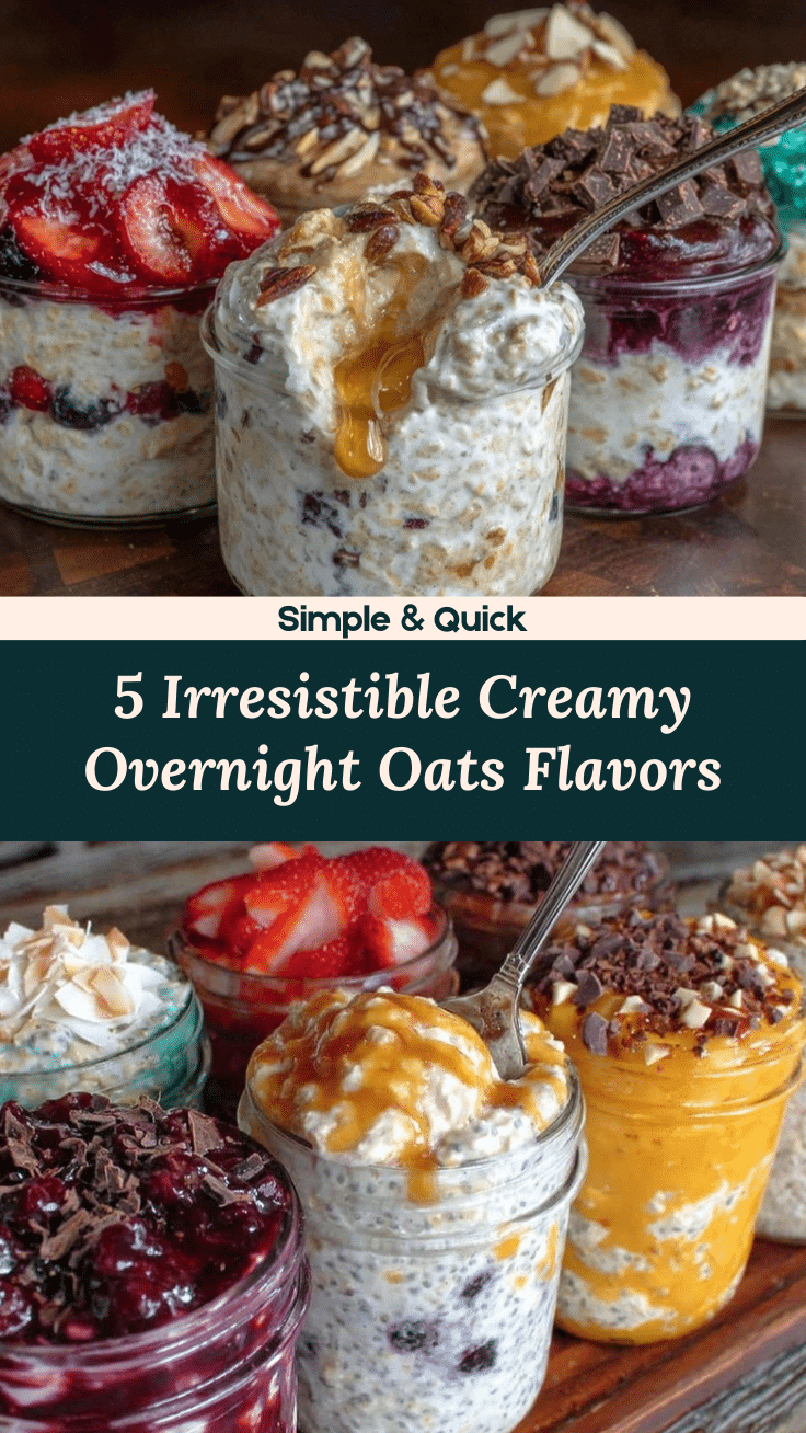 creamy overnight oats recipes recipe