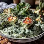creamy palak paneer - featured image
