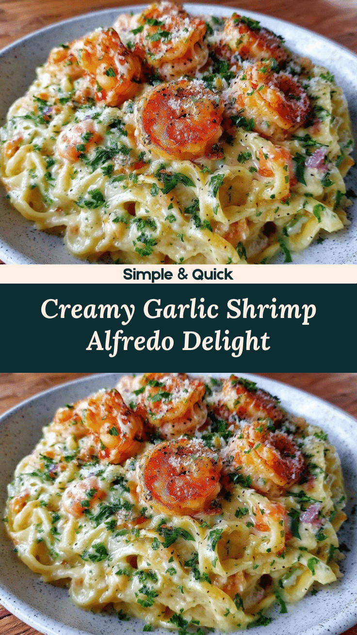 creamy shrimp alfredo pasta recipe
