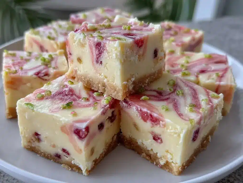 creamy watermelon fudge bites - featured image