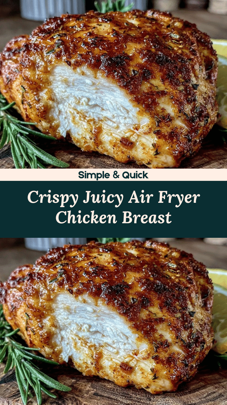 crispy air fryer chicken breast recipe