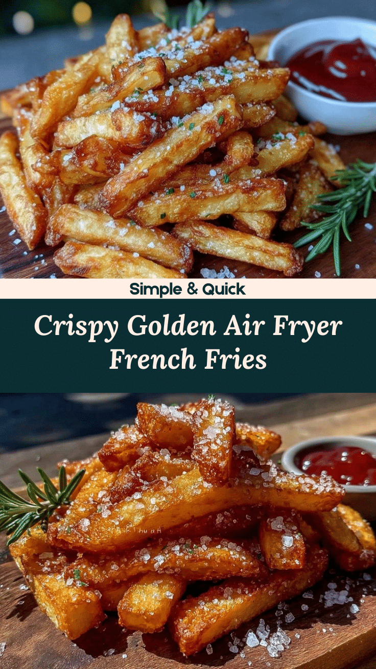 crispy air fryer french fries recipe