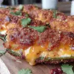 crispy baked jalapeno poppers - featured image
