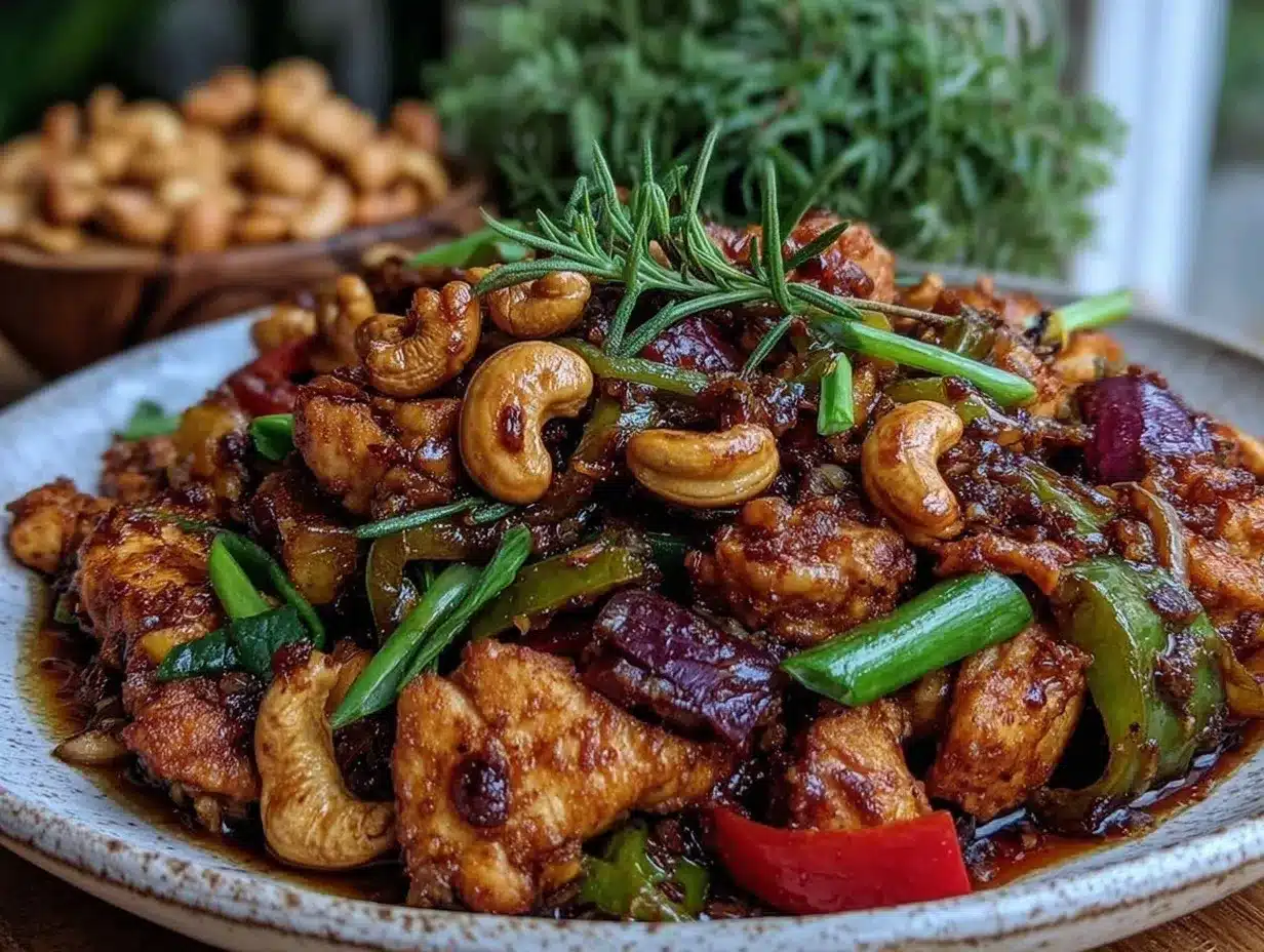 crispy cashew chicken delight preparation steps