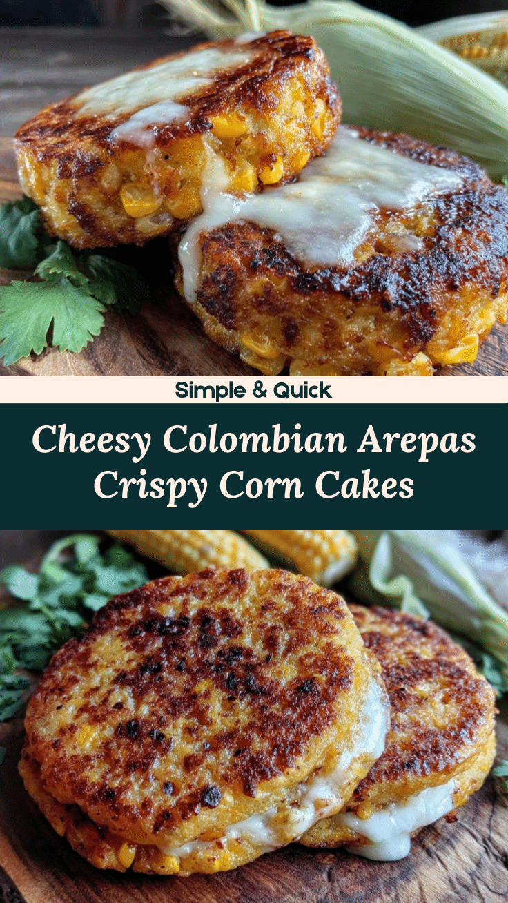 crispy Colombian arepas recipe