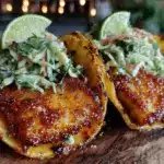 crispy fish tacos - featured image