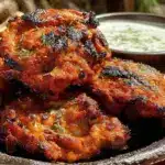 crispy indian tandoori chicken wings - featured image