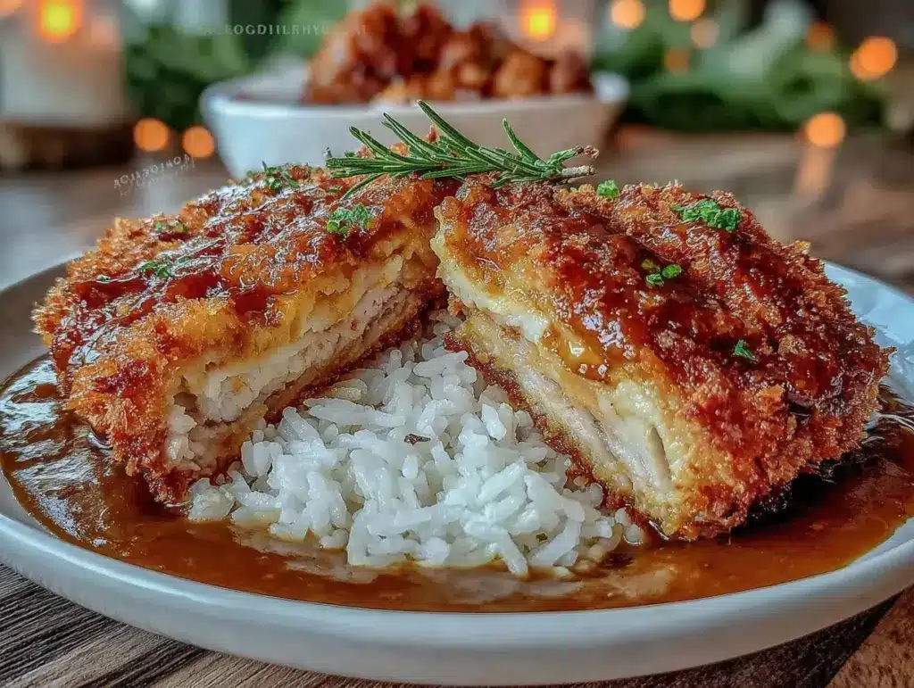 crispy katsu curry - featured image