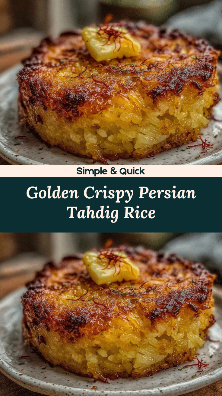 crispy persian tahdig rice recipe
