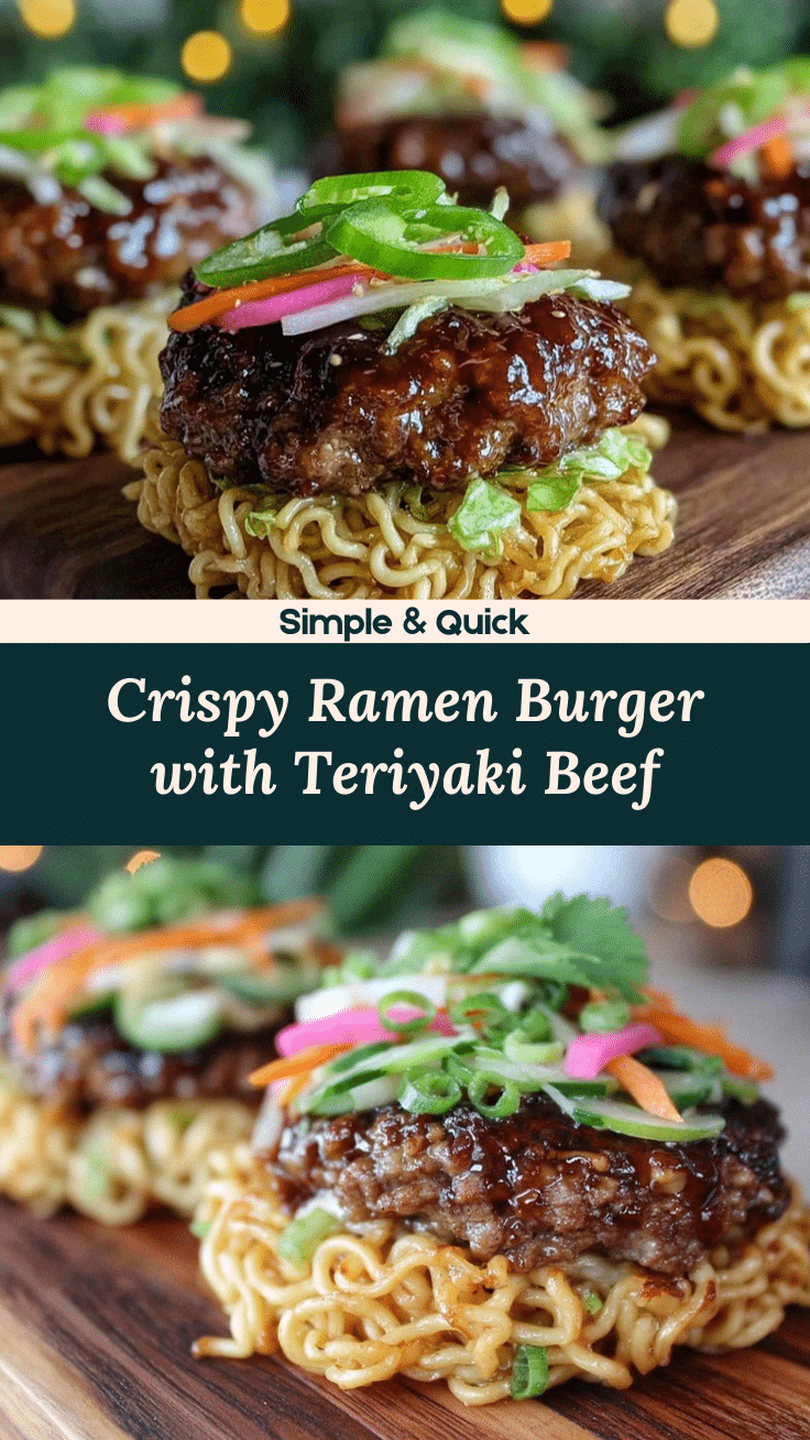 crispy ramen burger recipe recipe