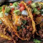 easy crispy classic beef tacos - featured image