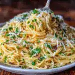 easy garlic butter pasta - featured image