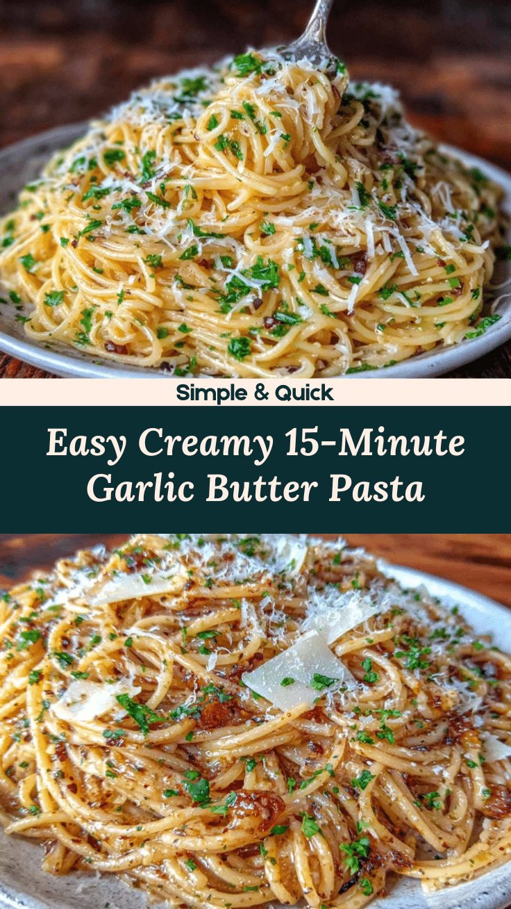 easy garlic butter pasta recipe