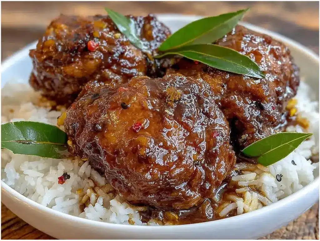 Filipino chicken adobo - featured image