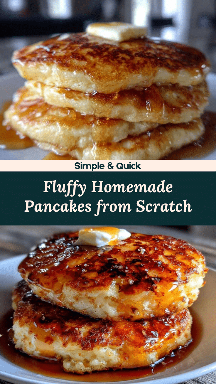fluffy pancakes from scratch recipe