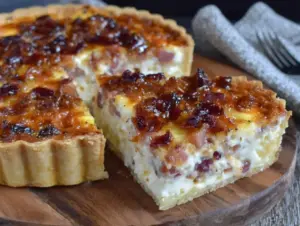 French Quiche Lorraine Recipe - featured image