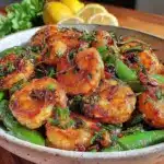 fresh lemon garlic shrimp - featured image