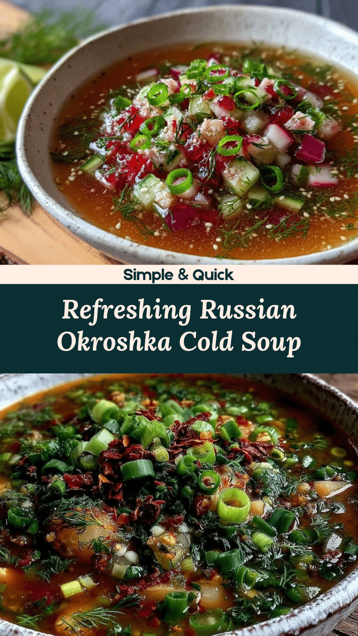 fresh russian okroshka cold soup recipe