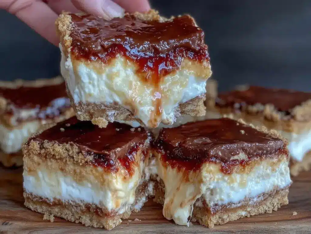 gooey s’mores bars recipe - featured image